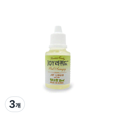 조이리퀴드 아로마조이 슬라임재료 30ml, 3개, 청포도