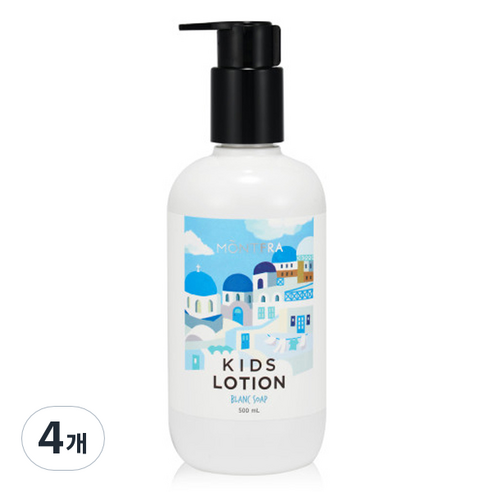 몽프라 키즈 로션 블랑솝, 500ml, 4개