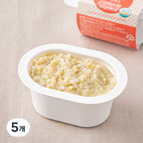 얌이밀 초중기 1.5단계 만6~7개월 이유식, 100g, 5개, 혼합맛(소고기/감자/애호박)