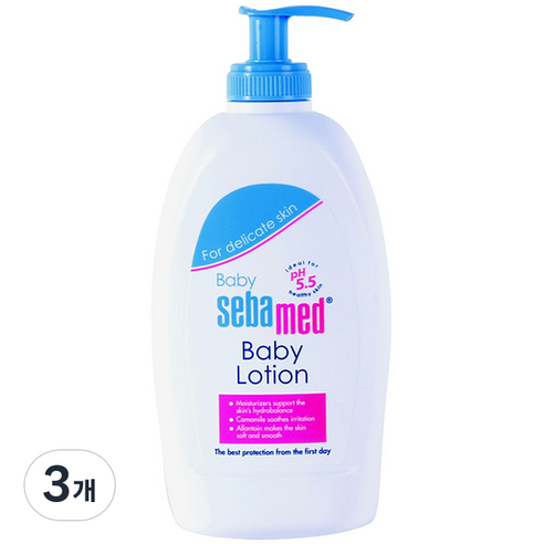 [세바메드] 베이비 로션, 400ml, 3개