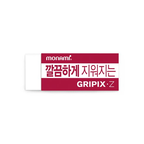모나미 그리픽스Z 지우개 대형, 반투명, 30개입