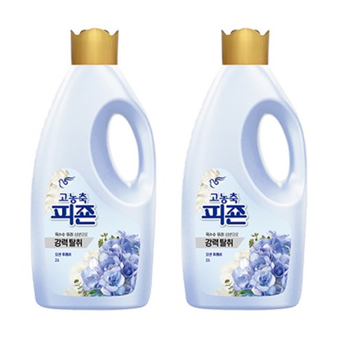고농축 피죤 강력탈취 오리지널 오션후레쉬 섬유유연제, 2L, 2개