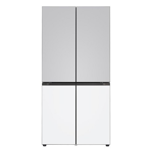 LG전자 디오스 오브제컬렉션 STEM 빌트인 상냉장 하냉동 베이직 4도어 냉장고 방문설치, M625MRH052S