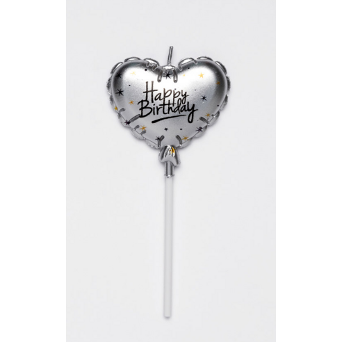 잊지 못할 순간을 선물하세요: 특별한 생일, 감동을 더하는 하트 캔들