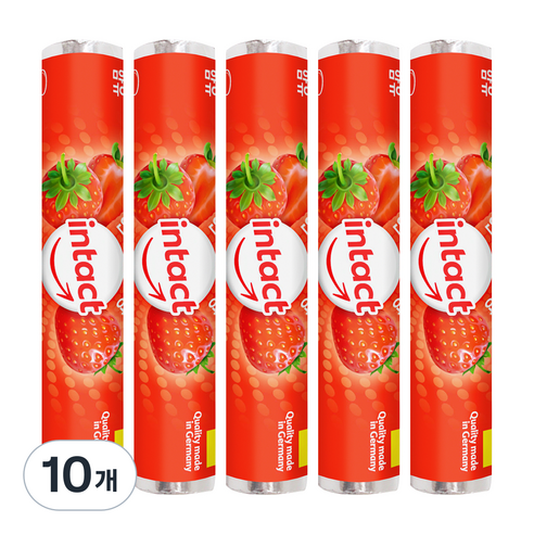 인탁트 포도당캔디 딸기 44g, 10개