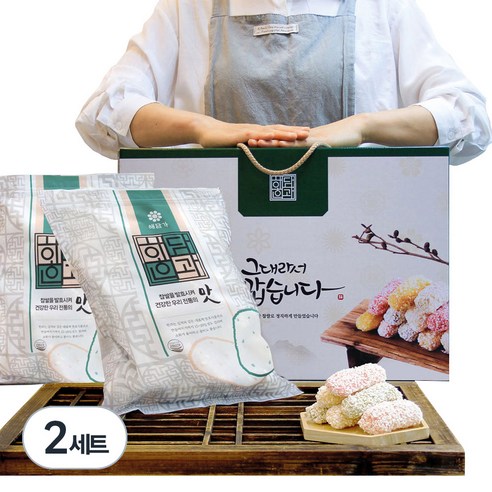 해담한과 찹쌀혼합유과 선물세트