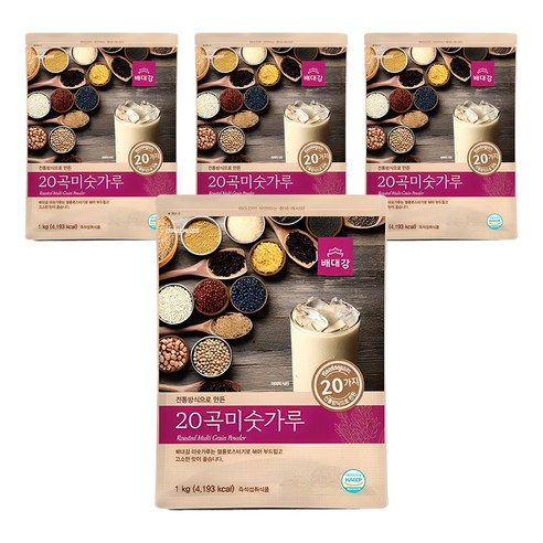 배대감 20곡 미숫가루, 1kg, 4개