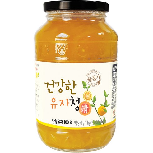 두원농협유자가공사업소 다온웰 건강한 유자청, 1kg, 1개입, 1개