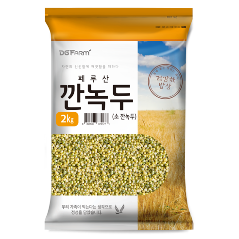 대구농산 깐녹두, 1kg, 2개 녹두가격