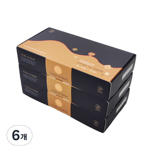 우리쌀로 구운 땅콩전병 16g x 8p, 128g, 6개