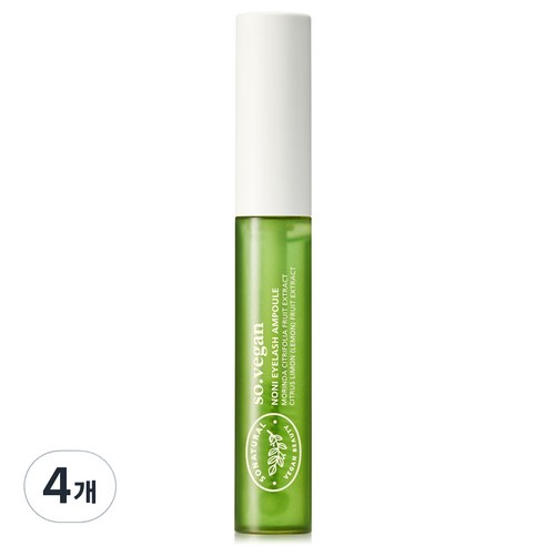 쏘내추럴 비건 노니 아이래쉬 앰플, 9ml, 4개
