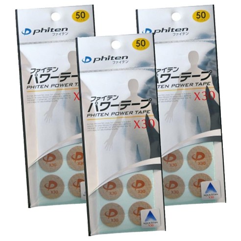 화이텐 X30 파워테잎 50마크, 3개