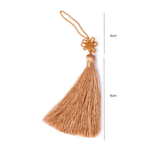 세련된 디자인과 뛰어난 활용성의 인디케이 매듭 태슬