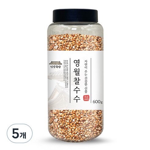 건강곡간 영월 찰수수, 600g, 1개