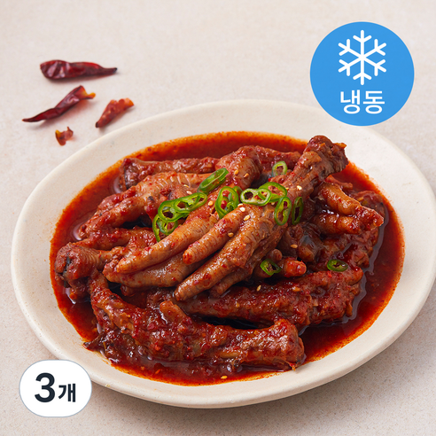 고메공방 미친 국물닭발 (냉동), 800g, 3개