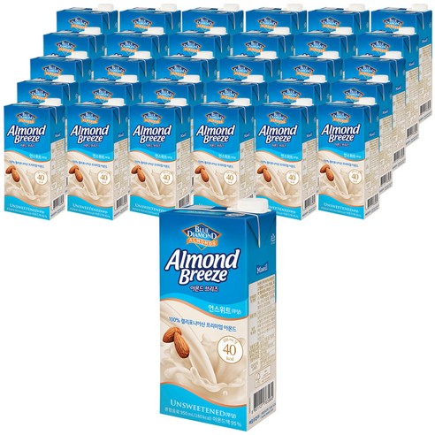 블루다이아몬드 아몬드 브리즈 언스위트, 50개, 950ml