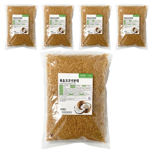 이든타운에프앤비 볶음코코넛분태, 1kg, 5개