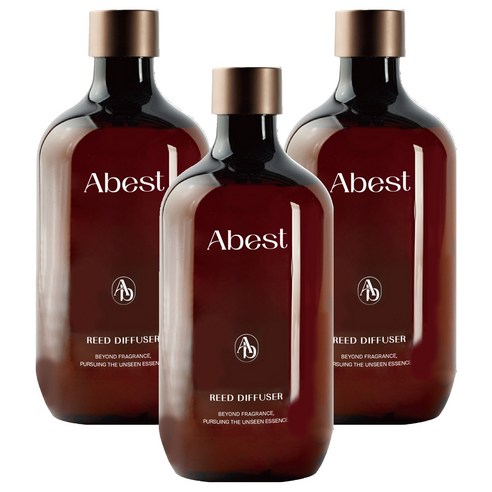 아베스트 대용량 디퓨저 리필액, 오스만투스, 500ml, 3개