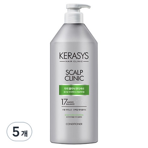 케라시스 두피클리닉 린스 플러스, 750ml, 5개