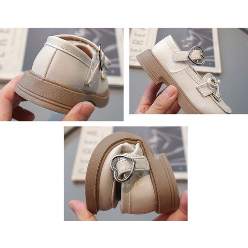 아이 발 건강과 스타일을 책임지는 사랑스러운 여아용 펀칭 레이스 구두