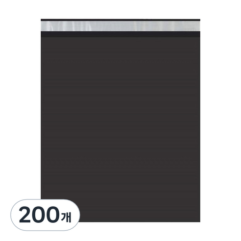 가팡 택배봉투 블랙 100p, 2세트