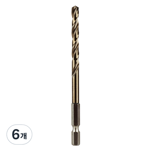 WORX 하이스드릴 육각 M 5.0 WHH50, 6개