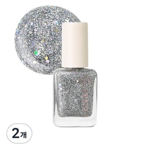 파셋 셀럽 네일컬러 폴리쉬 매니큐어 7ml, 47 판타스틱홀로, 2개
