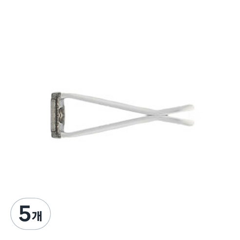 디씨네트워크 차량용 큐빅 곰돌이 방향제 클립 5cm, 1개입, 5개