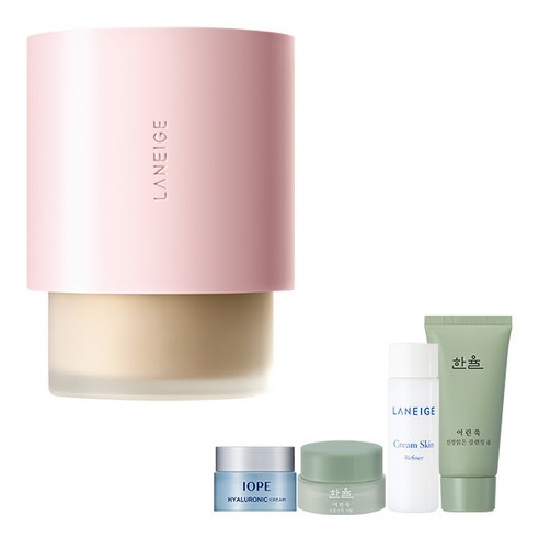 라네즈 네오 파운데이션 글로우 30ml +기초 4종 세트, 17N1 바닐라, 1세트