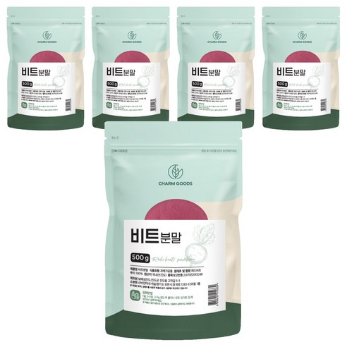 참굿즈 비트 분말, 500g, 5개