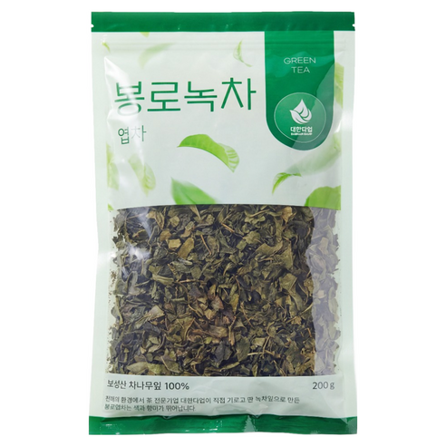 대한다업 봉로녹차 엽차