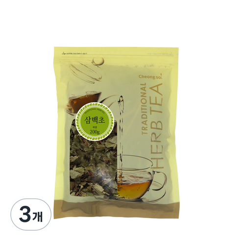 청솔 삼백초, 3개, 200g