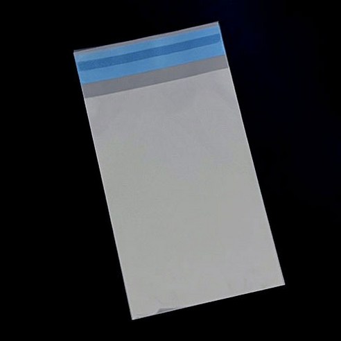 그린비닐 접착식 투명 OPP 봉투, 200개