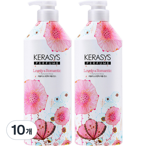 케라시스 퍼퓸 린스 러블리 로맨틱향, 980ml, 10개