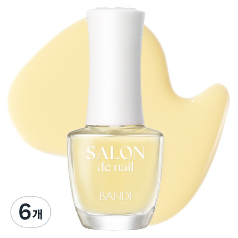 살롱 드 네일, SH606 레몬글레이즈, 6개, 7ml