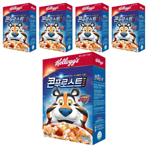 콘푸로스트 시리얼, 660g, 5개