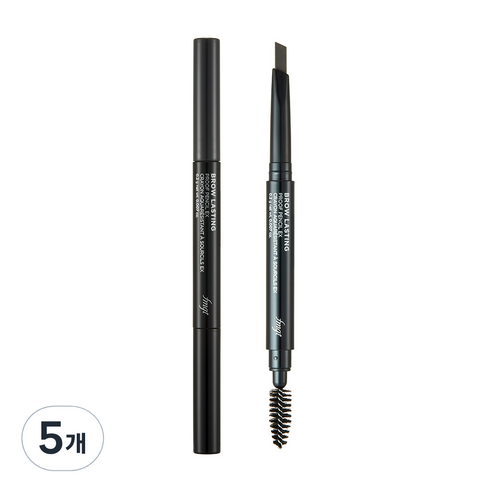 더페이스샵 브로우래스팅 프루프 아이브로우 펜슬 EX 0.2g, 05 다크그레이, 6개