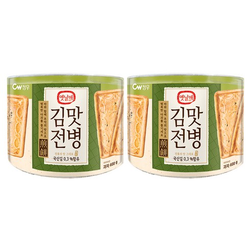 청우 김맛전병, 2개, 600g