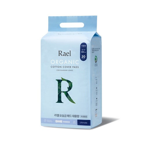 라엘 남녀공용 요실금 패드 대용량, 20개입, 1개