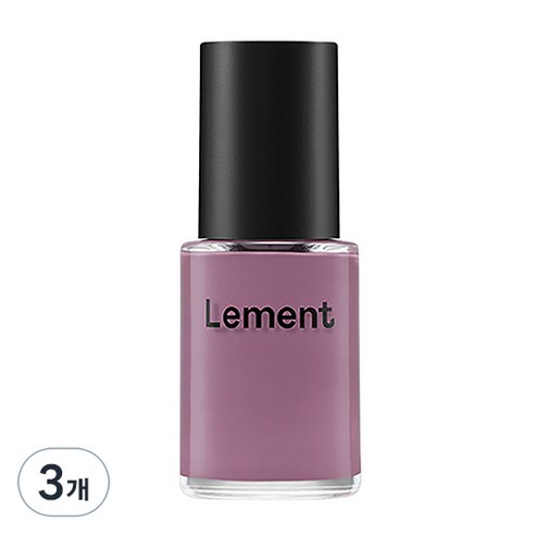 르멘트 컬러 네일, 09 페일 푸시아, 14ml, 3개