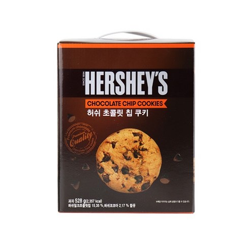 허쉬 초콜릿칩 쿠키, 12g, 44개입