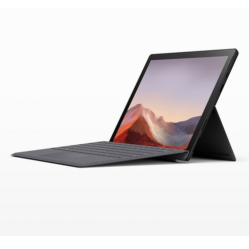 마이크로소프트 2019 Surface Pro7 12.3 + 시그니처 플래티넘 타입커버 세트, 매트 블랙, 코어i5 10세대, 256GB, 8GB, WIN10 Home, PUV-00023
