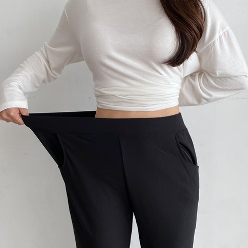 편안함과 스타일을 완벽하게 조화시킨 가비진 여성용 밴딩 긴바지