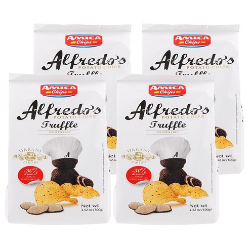 아미카 알프레도 트러플 감자칩, 100g, 4개