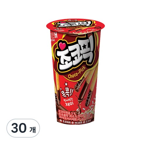 초코픽, 45g, 30개