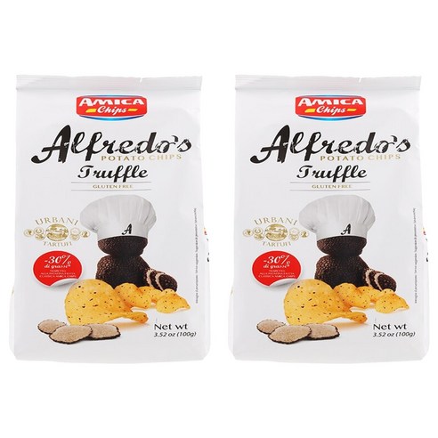 아미카 알프레도 트러플 감자칩, 100g, 2개