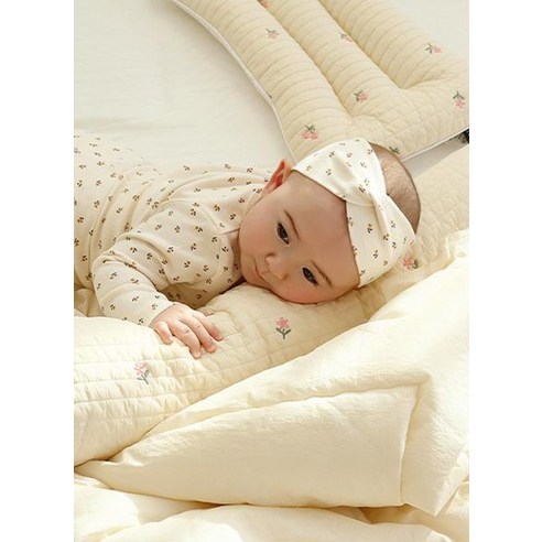 asomn 100%純棉嬰幼兒人物刺繡抱枕