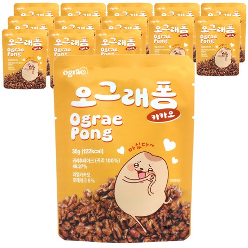 오그래 퐁 시리얼, 30g, 14개