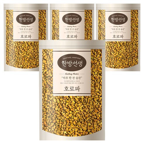 한방선생 호로파 씨앗 특품, 600g, 4개