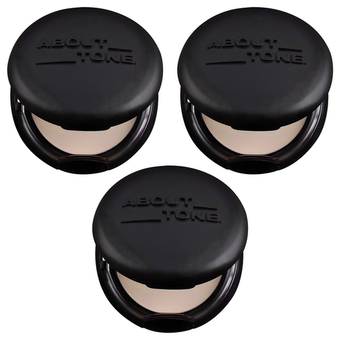 어바웃톤 블러 파우더 팩트 9g, 02 라이트, 3개